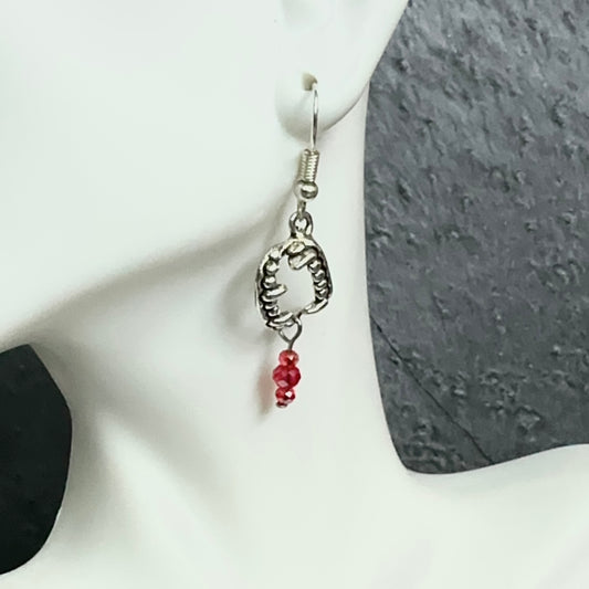 Vampire Fang Earrings ~ Halloween Jewelry