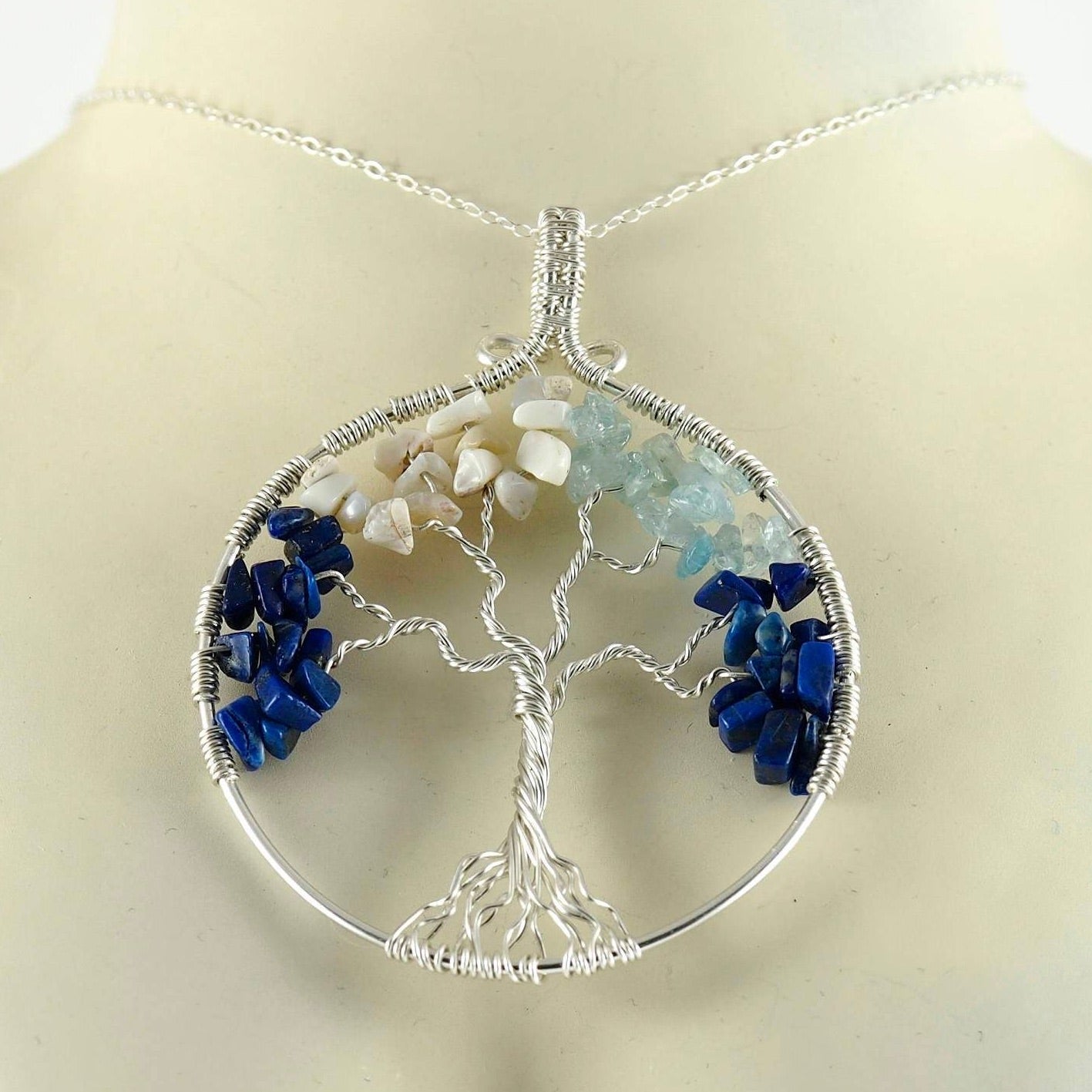 Custom Family Tree Jewelry Set ~ Birthstone Jewelry