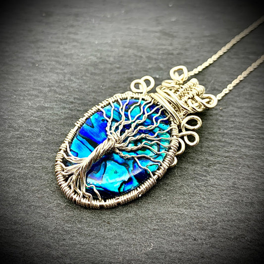 Sterling Tree Blue Paua