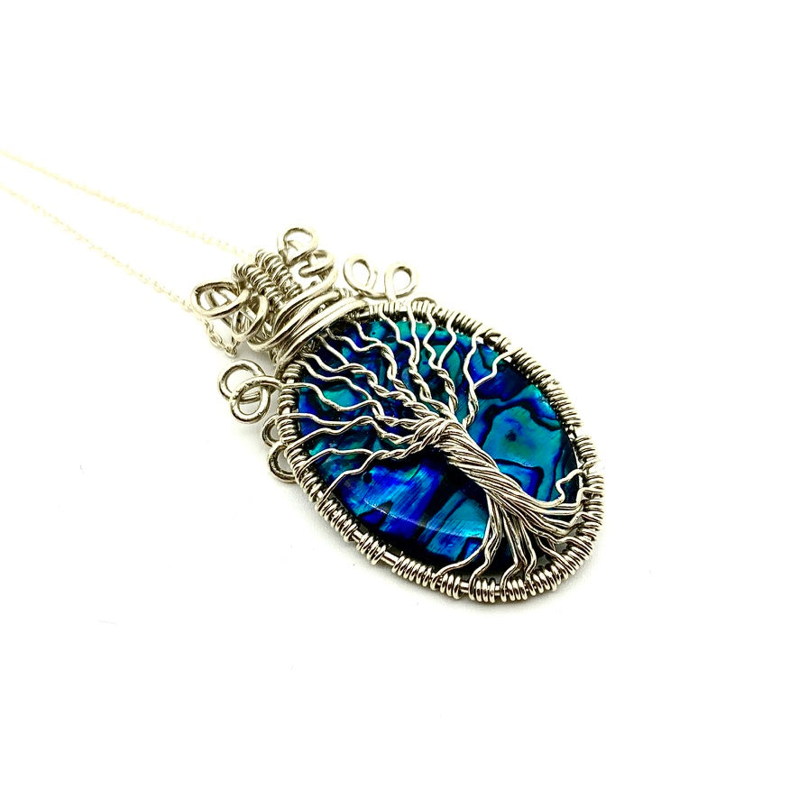 Sterling Tree Blue Paua