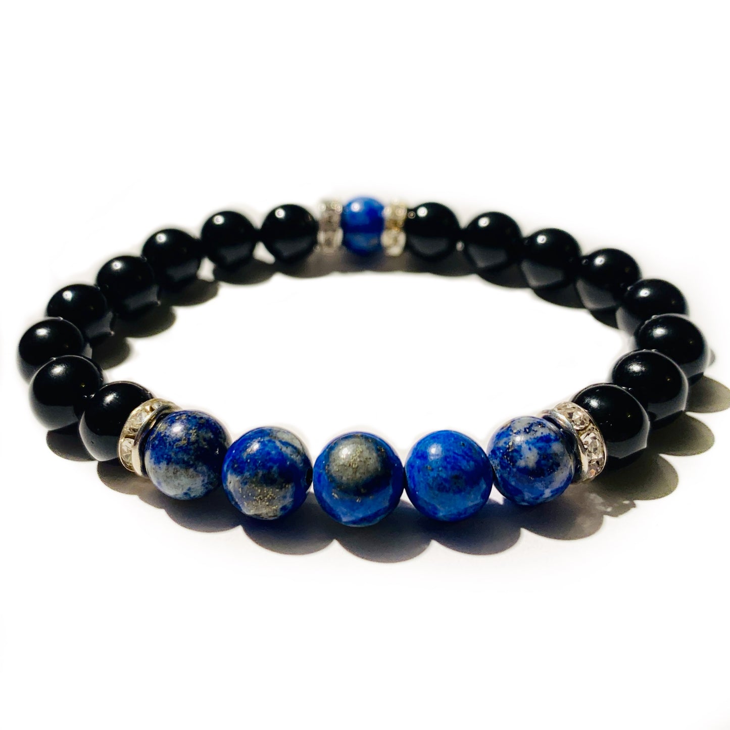 Lapis Lazuli Beaded Bracelet