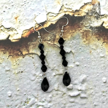 Gothic Spider Necklace & Earrings