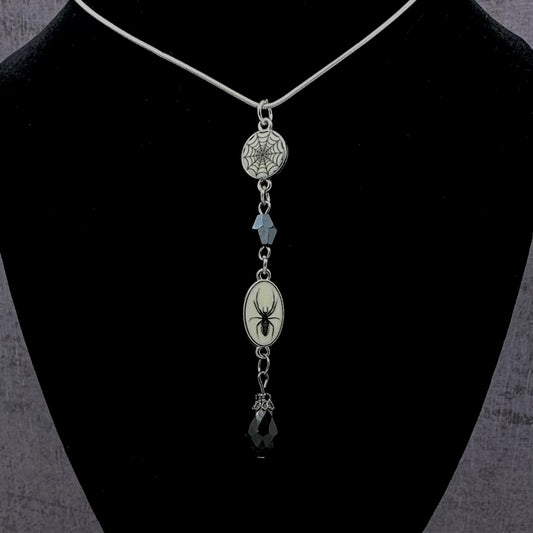 Gothic Spider Necklace