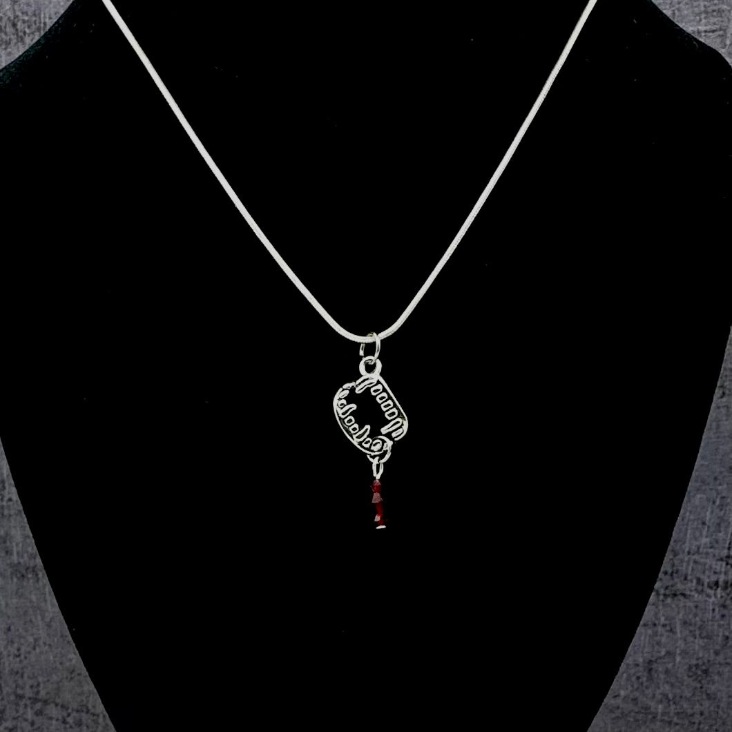 Vampire Fang Necklace & Earrings