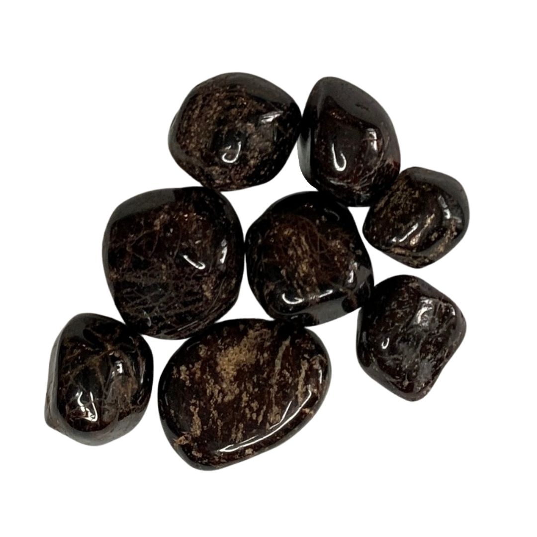 Garnet tumbled stones