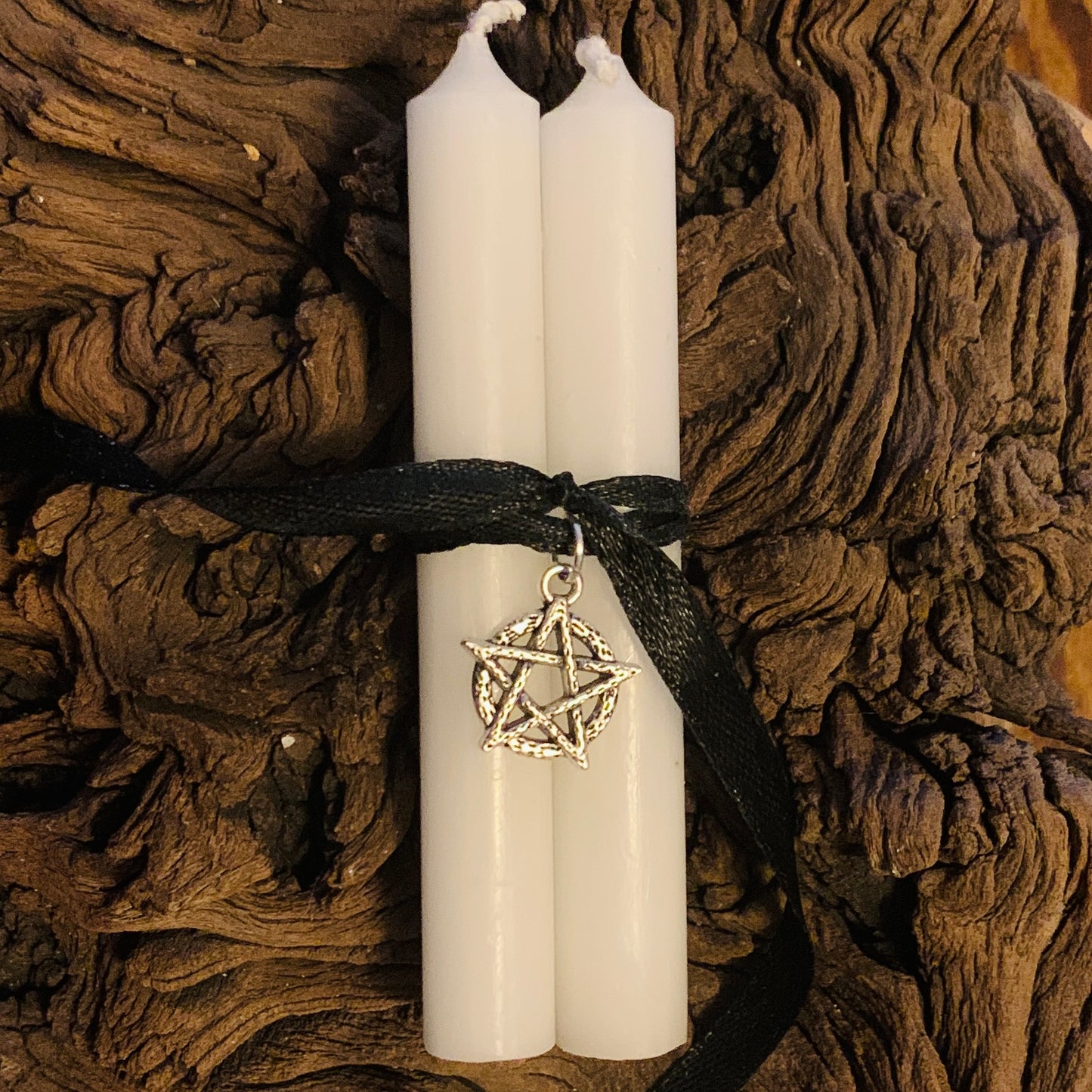 Mini Chime Candle Set - White