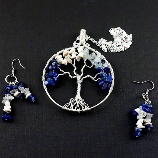 Custom Family Tree Jewelry Set ~ Birthstone Jewelry