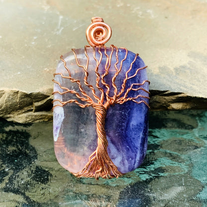 MistBranch ~ Fluorite Tree of Life Talisman