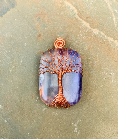 MistBranch ~ Fluorite Tree of Life Talisman